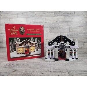 1993 Christmas A Wonderful Life Holiday Bijou Theatre Bedford Falls *NO Light*